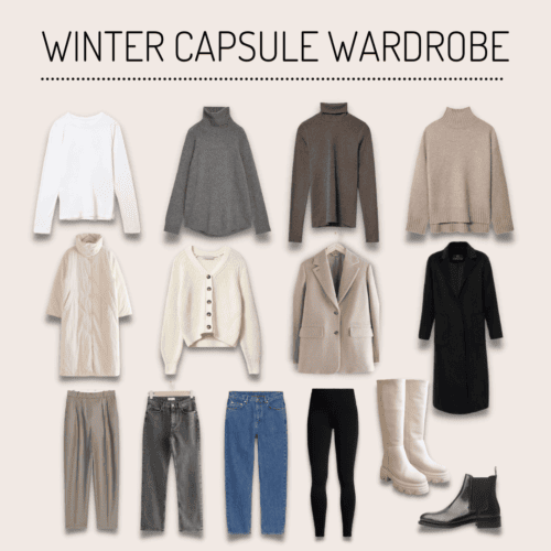 winter capsule wardrobe 2021